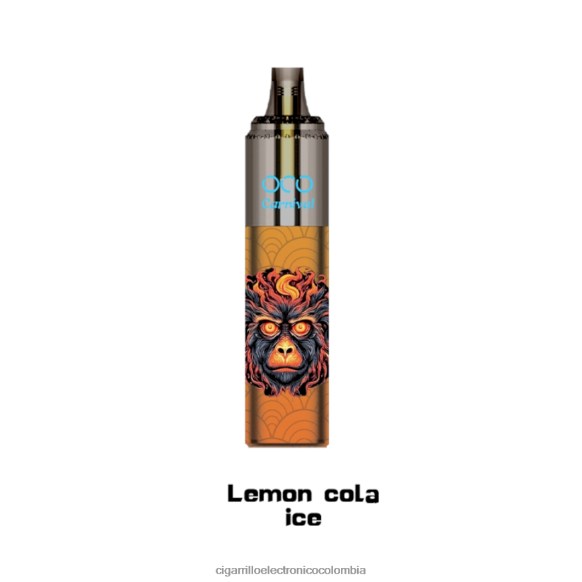 Vaporizador Desechable Precio - hielo de cola de limón LAVIE OCO carnaval 10000 bocanadas B8BB00351