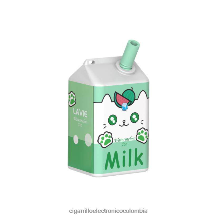Cigarrillo Electrónico Desechable - hielo de sandia LAVIE MILK 7000 bocanadas B8BB00185