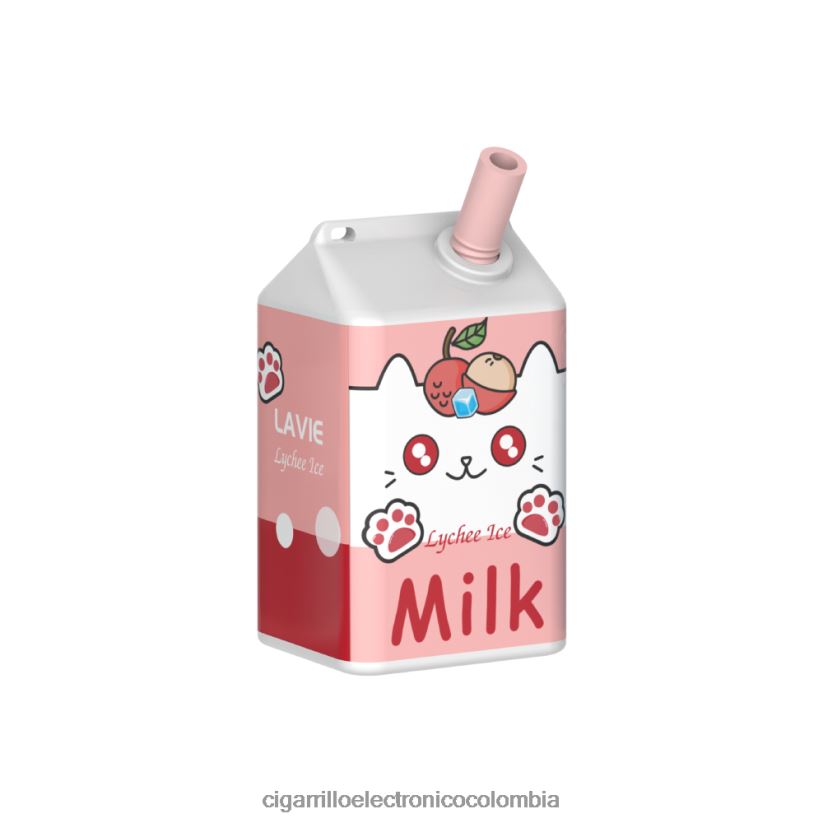 Cigarrillo Electrónico Precio - hielo de lichi LAVIE MILK 7000 bocanadas B8BB00183