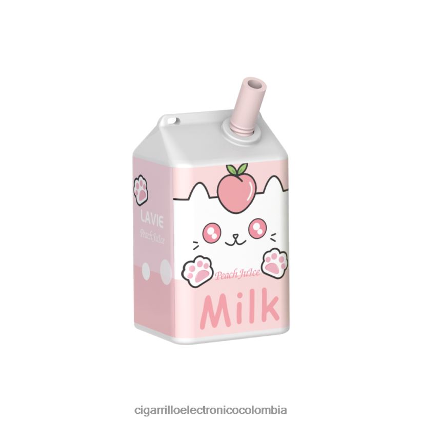 Distribuidor Vapeo Al Por Mayor - jugo de durazno LAVIE MILK 7000 bocanadas B8BB00179