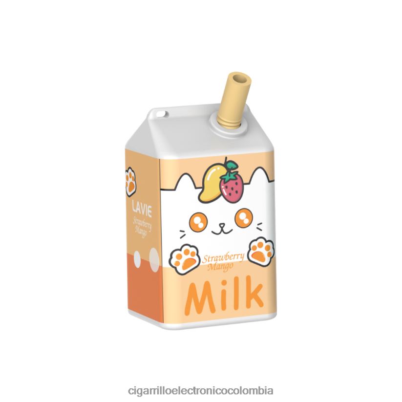 Vaporizador Desechable Precio - mango fresa LAVIE MILK 7000 bocanadas B8BB00182