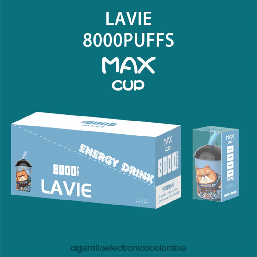 Productos De Vapeo Al Por Mayor - bebida energética LAVIE Max Cup 8000 bocanadas B8BB00259
