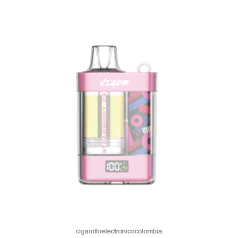 Cigarrillo Electrónico Precio - hielo de fresa LAVIE VIGOR 15000 bocanadas B8BB001
