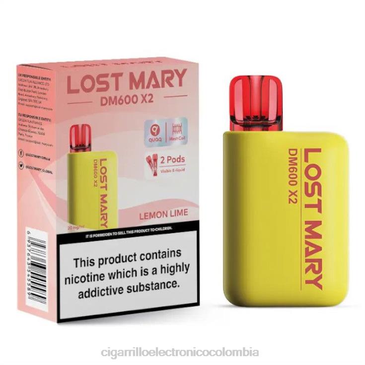 Lima Limon - cigarrillo electrónico vape 6PB4X474 LOST MARY DM600 X2