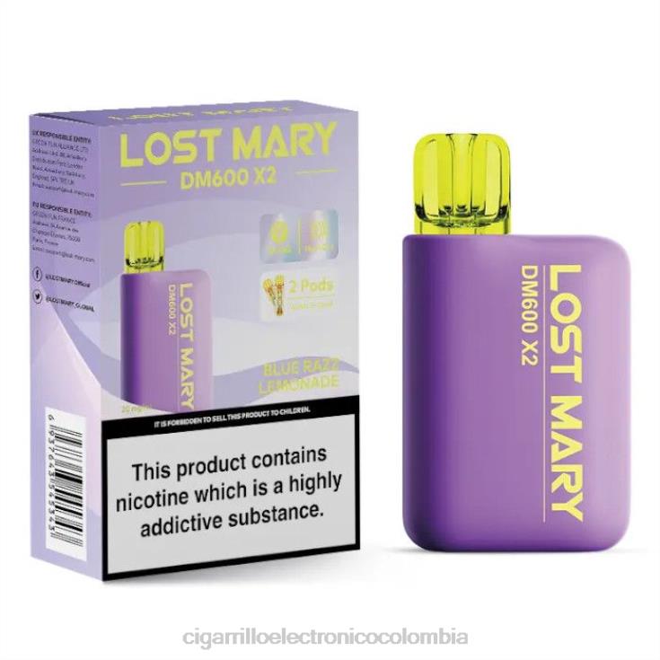 limonada azul razz - cigarrillo electrónico terea 6PB4X466 LOST MARY DM600 X2