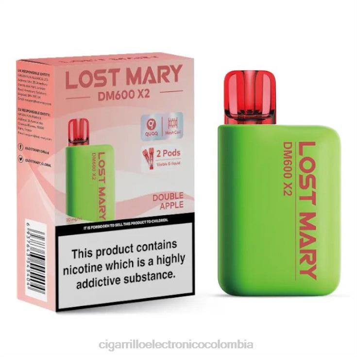 manzana doble - cigarrillo electrónico precio 6PB4X471 LOST MARY DM600 X2