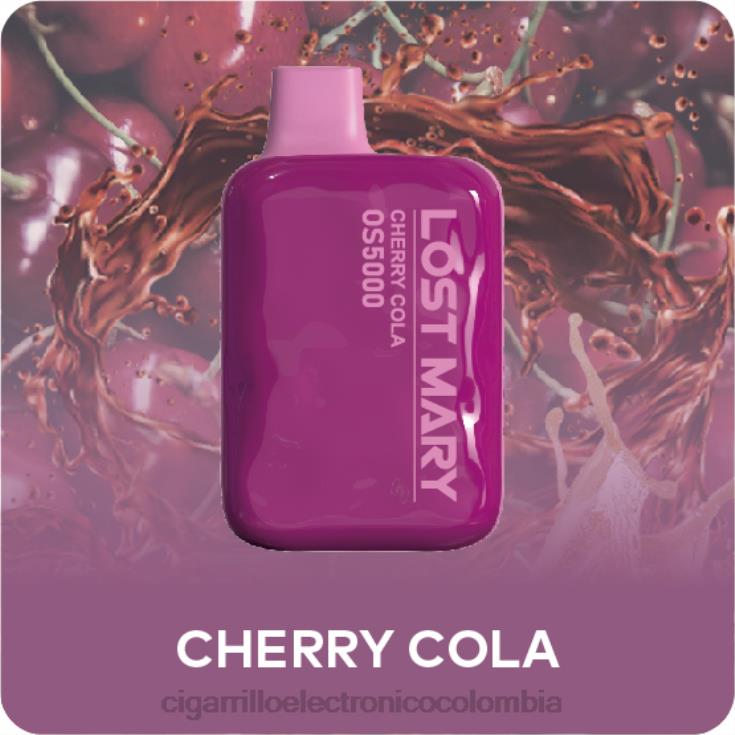 cola de cereza - cigarrillo electrónico Colombia precio 6PB4X488 LOST MARY OS5000
