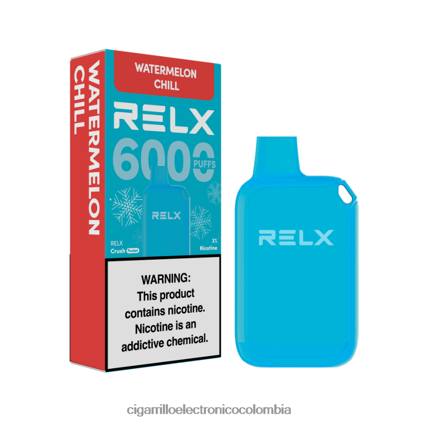 Tienda De Vapeo Al Por Mayor - enfriamiento de sandia RELX Crush Pocket 6000 helado VFLXF024