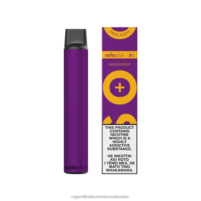 Cigarrillo Electrónico Desechable - Solo Plus vaporizador desechable maracuyá HHHBR29