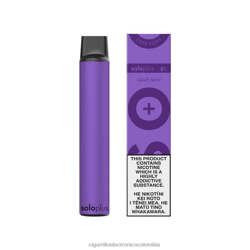 Cigarrillo Electrónico Precio - Solo Plus vaporizador desechable menta de uva HHHBR27