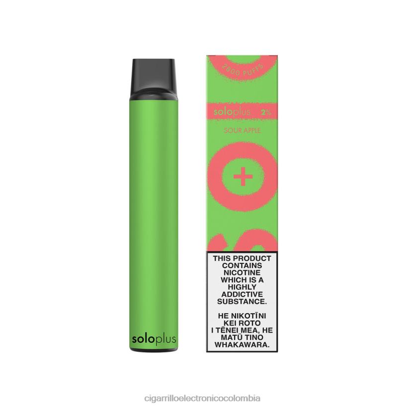 Cigarrillo Electrónico Terea - Solo Plus vaporizador desechable manzana agria HHHBR30