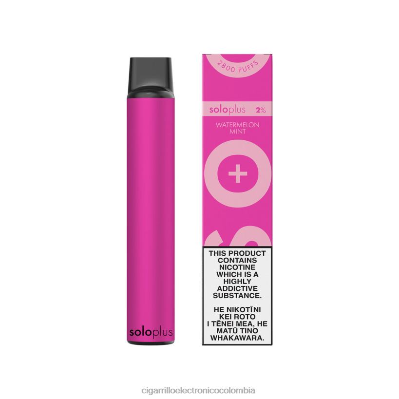 Cigarrillo Electrónico Vape - Solo Plus vaporizador desechable sandia menta HHHBR28