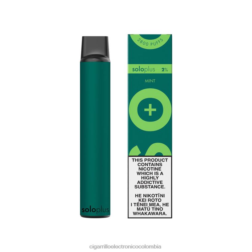 Cigarrillo Electronico Cali Colombia - Solo Plus vaporizador desechable menta HHHBR33