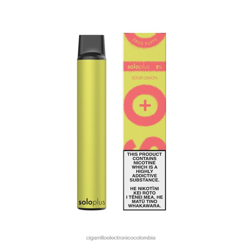 Distribuidor Vapeo Al Por Mayor - Solo Plus vaporizador desechable limón agrio HHHBR36
