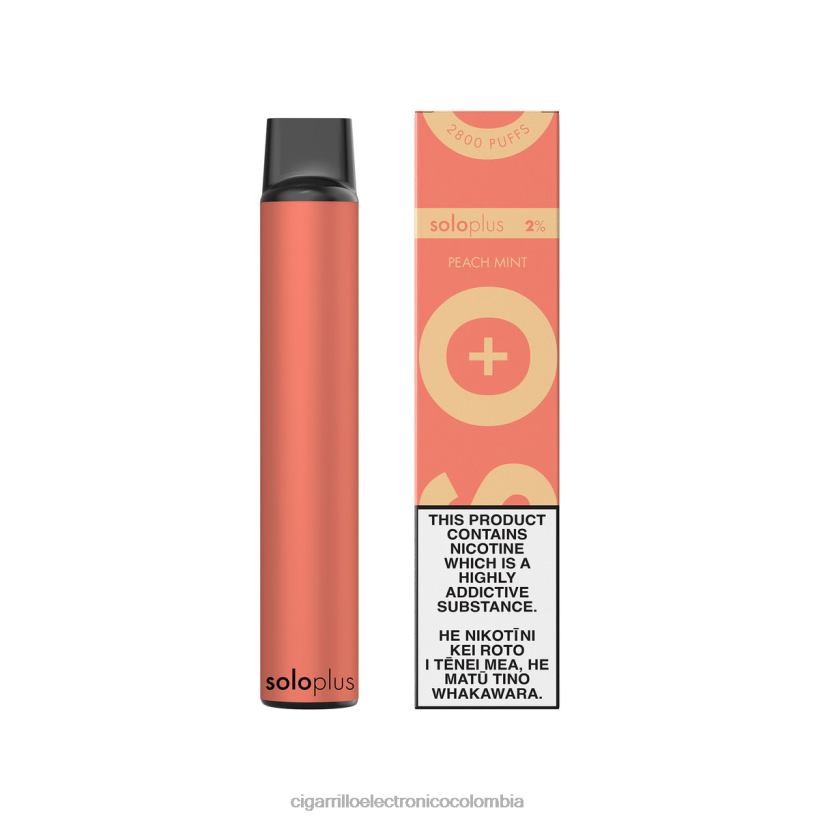 Distribuidor Vapeo Al Por Mayor - Solo Plus vaporizador desechable menta durazno HHHBR23