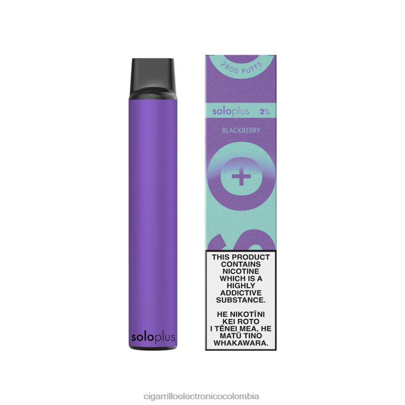 Productos De Vapeo Al Por Mayor - Solo Plus colección paraíso vape desechable zarzamora HHHBR38