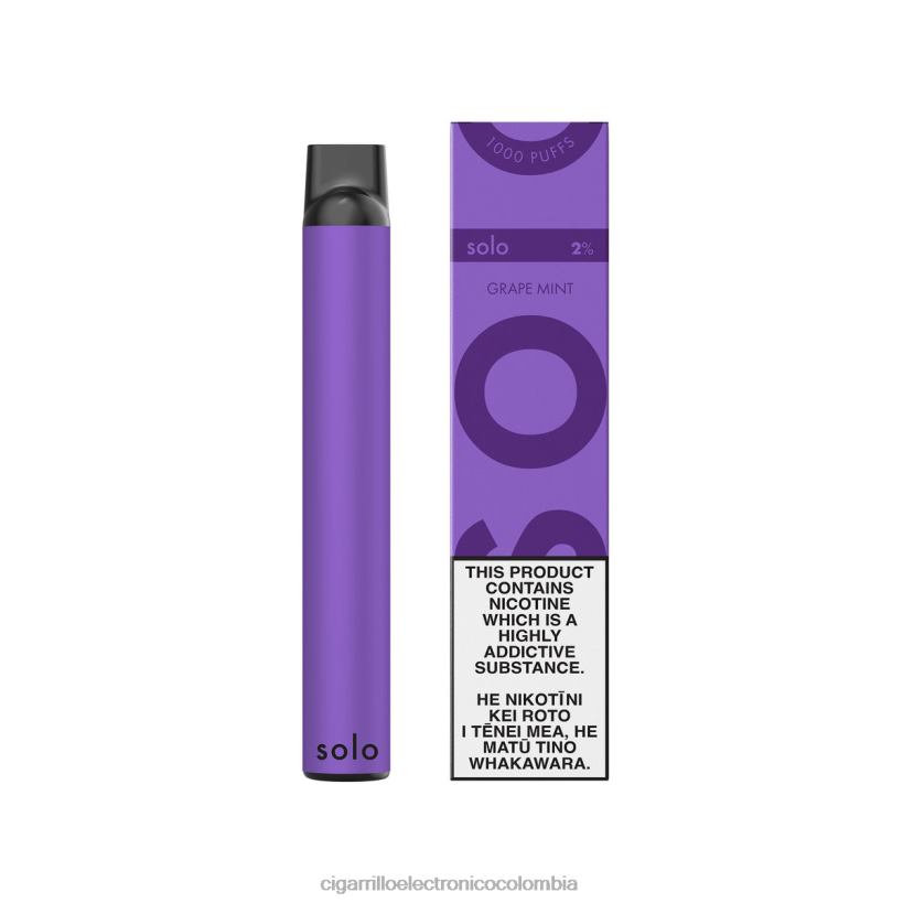 Cigarrillo Electronico Cali Colombia - Solo vaporizador desechable menta de uva HHHBR7