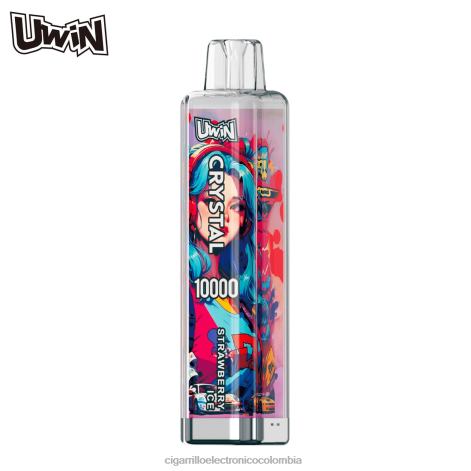 Distribuidor Vapeo Al Por Mayor - UWIN CRYSTAL 10000 vaporizadores desechables hielo de fresa 4T020374