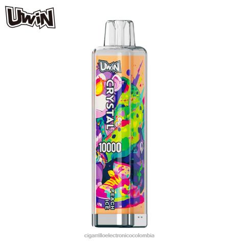 Tienda De Vapeo Al Por Mayor - UWIN CRYSTAL 10000 vaporizadores desechables hielo de durazno 4T020375