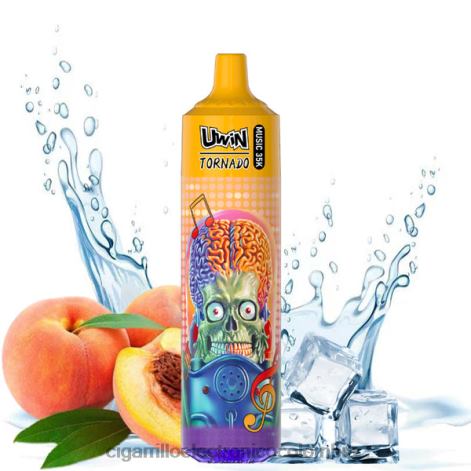 Cigarrillo Electrónico Colombia Precio - UWIN CRYSTAL vaporizador desechable 35k hielo de durazno de verano 4T020396