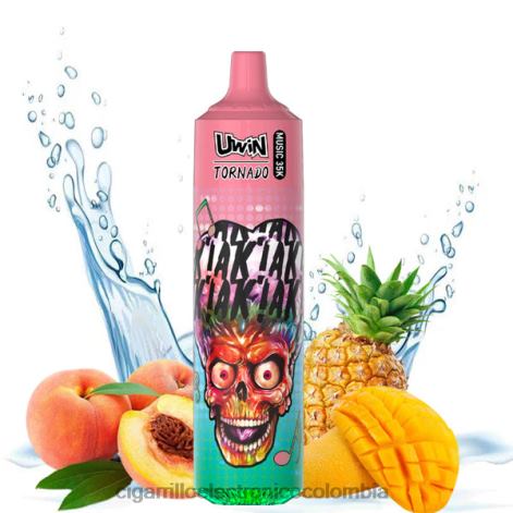 Vaporizador Desechable Precio - UWIN CRYSTAL vaporizador desechable 35k durazno mango piña 4T020390