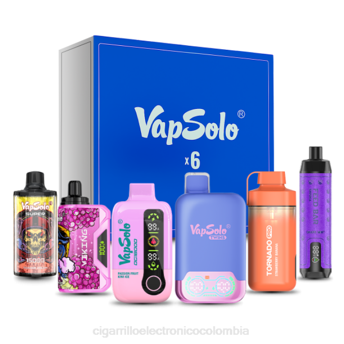 Cigarrillo Electrónico Colombia Precio - Vapsolo conjunto de caja sorpresa sabores aleatorios 2TF4119