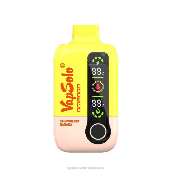 Cigarrillo Electronico Venta Mayoreo - RZ6Z8 VapSolo dg18000 plátano fresa