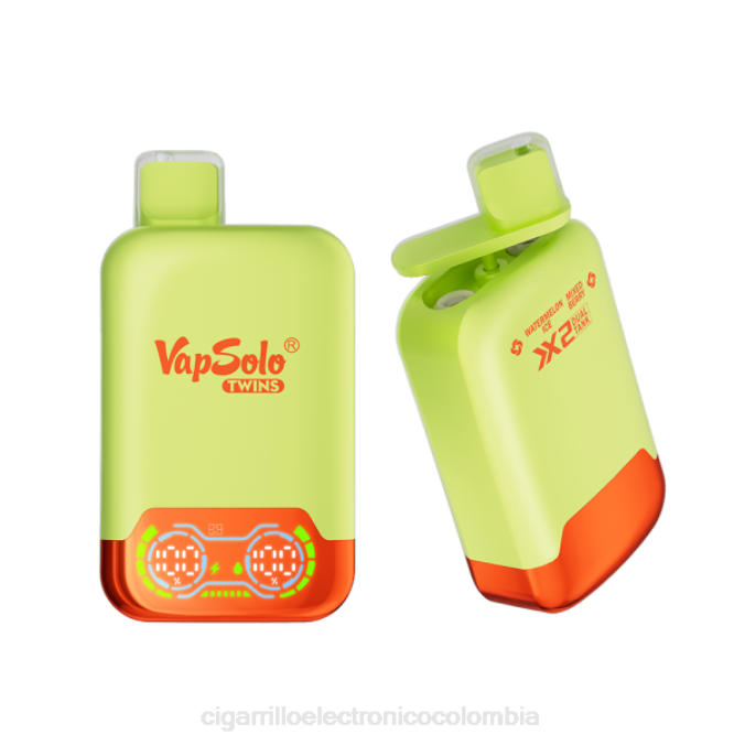 Cigarrillo Electrónico Vape - Vapsolo TWINS vaporizador desechable hielo de sandía y bayas mixtas 2TF4128