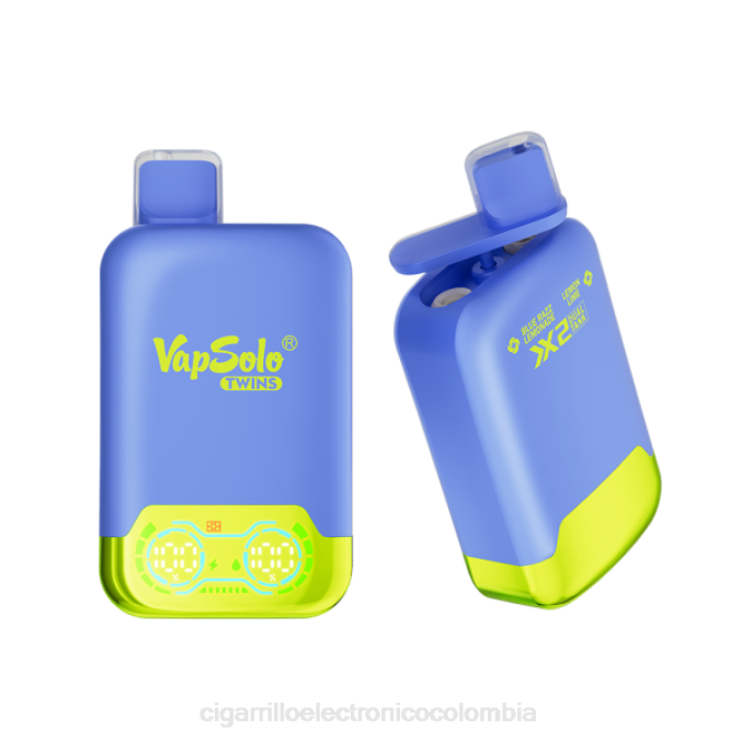 Cigarrillo Electronico Cali Colombia - Vapsolo TWINS vaporizador desechable limonada blue razz y lima limón 2TF4120
