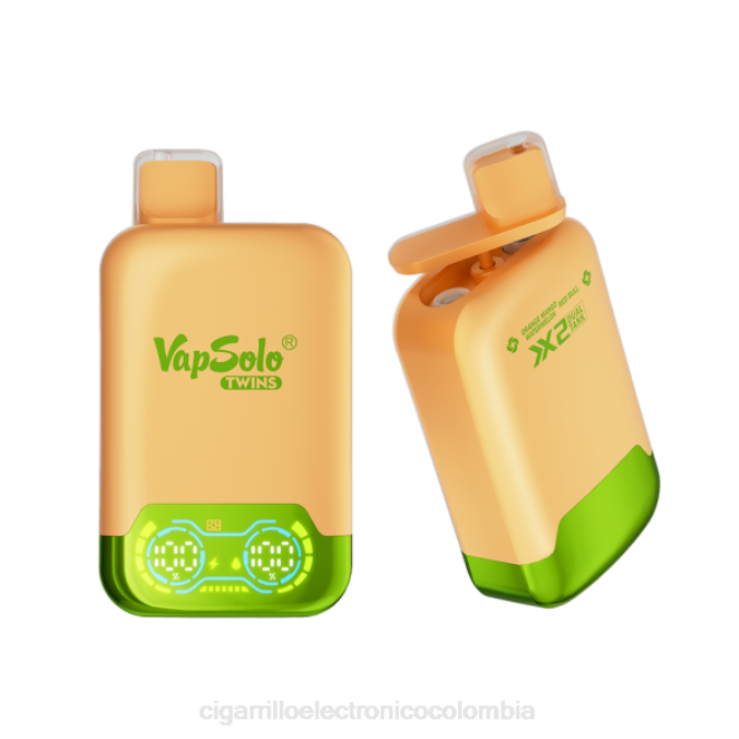 Tienda De Vapeo Al Por Mayor - Vapsolo TWINS vaporizador desechable sandía mango naranja y red bull 2TF4124