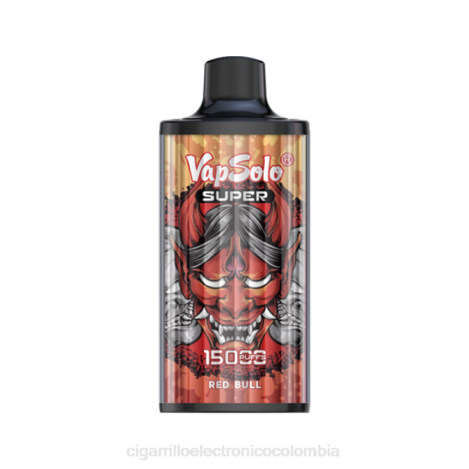 Cigarrillo Electrónico Vape - Vapsolo SUPER vaporizador desechable toro rojo 2TF4114