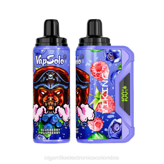 Cigarrillo Electrónico Colombia - Vapsolo VIKING vaporizador desechable frambuesa arándano 2TF4132