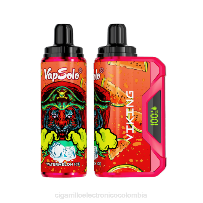 Cigarrillo Electrónico Vape - Vapsolo VIKING vaporizador desechable hielo de sandia 2TF4142