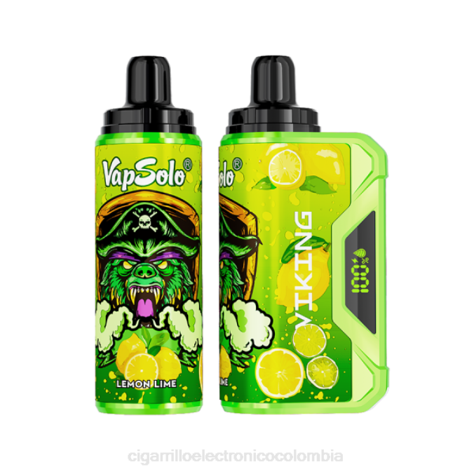 Cigarrillo Electronico Cali Colombia - Vapsolo VIKING vaporizador desechable lima limon 2TF4134