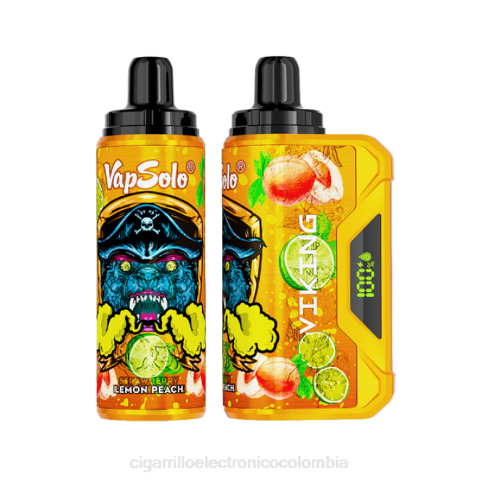 Cigarrillo Electronico Venta Mayoreo - Vapsolo VIKING vaporizador desechable durazno limon 2TF4135