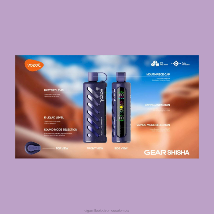 Cigarrillo Electrónico Precio - VOZOL engranaje shisha 25000 multi 64B41