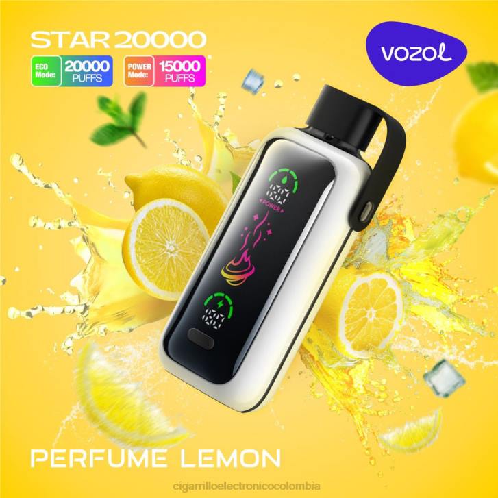 Cigarrillo Electrónico Desechable - perfume de limon VOZOL STAR 20000 DZ0V17