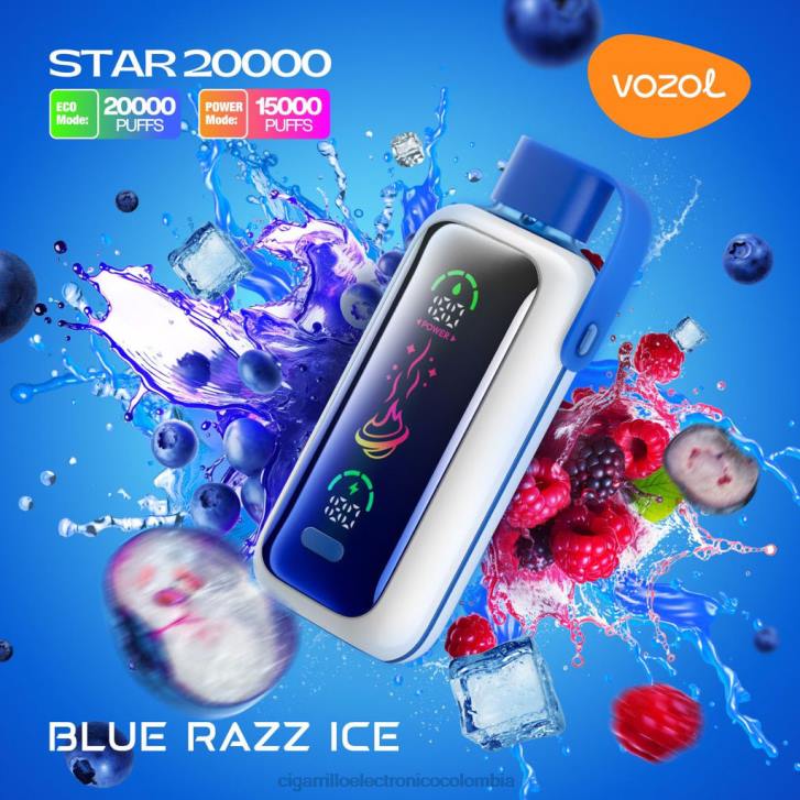 Cigarrillo Electrónico Iqos - hielo azul VOZOL STAR 20000 DZ0V4