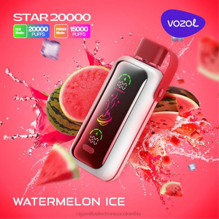 Cigarrillo Electrónico Vape - hielo de sandia VOZOL STAR 20000 DZ0V3