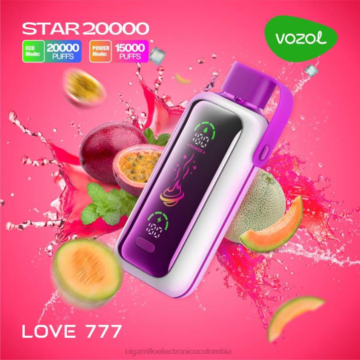 Vapeo Al Por Mayor - amor 777 VOZOL STAR 20000 DZ0V12